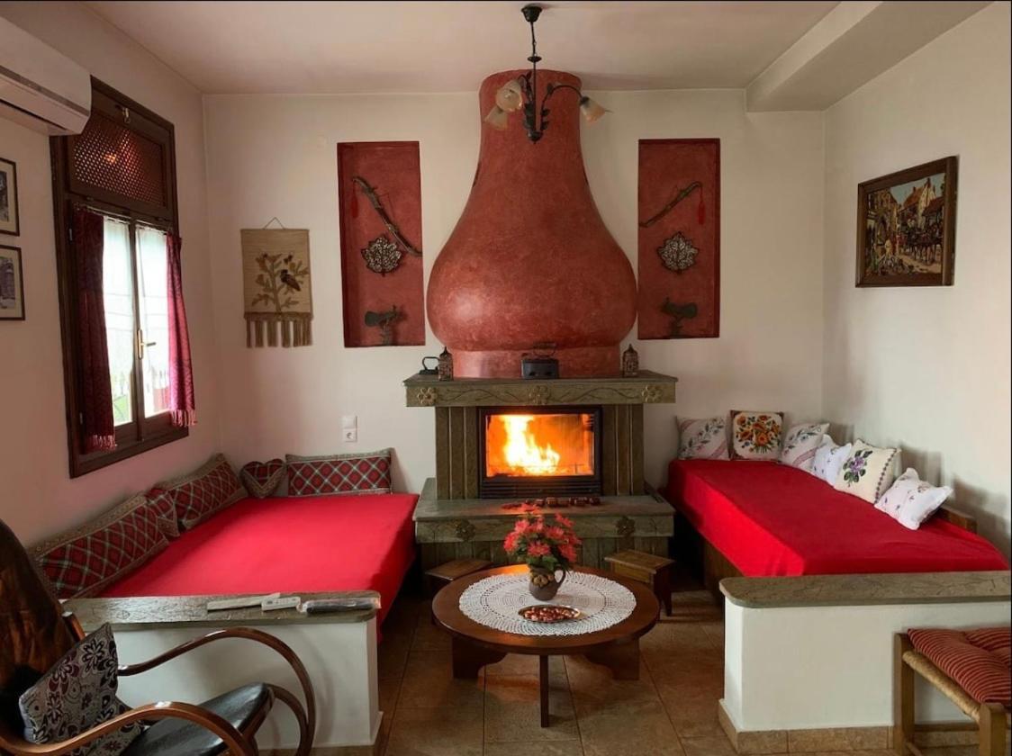 Η Θεα Traditional House Makrinítsa Buitenkant foto